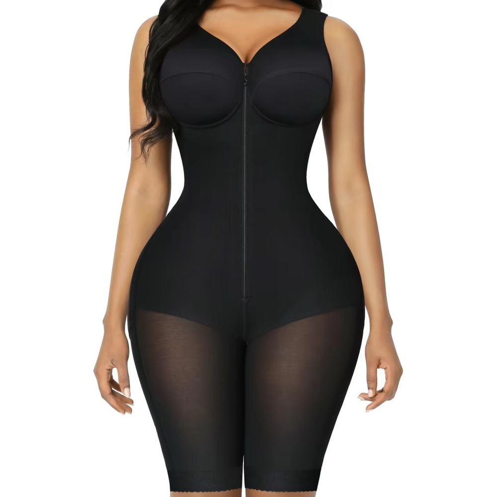 Elegant Black Women's Shapewear Bodysuit